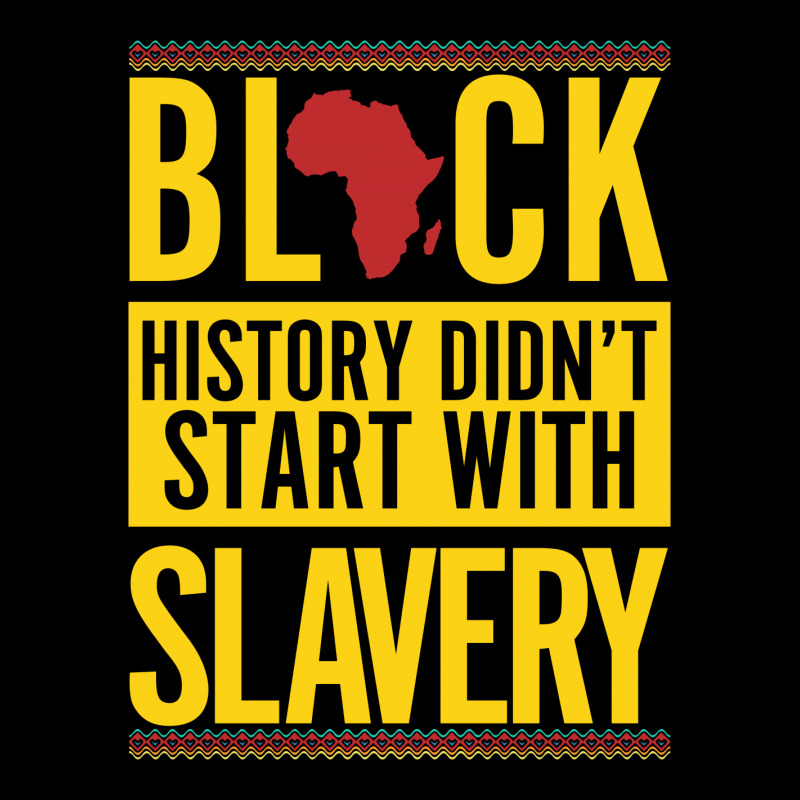 Black History Didn't Start With Slavery Youth Zipper Hoodie by autlu2024 | Artistshot