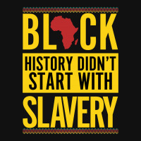 Black History Didn't Start With Slavery Baby Bibs | Artistshot