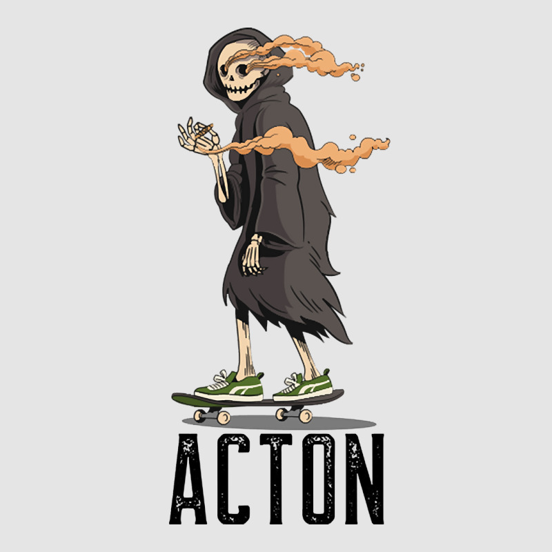 Limited Edition Acton Los Angeles California, Skeleton On A Skateboard Exclusive T-shirt | Artistshot