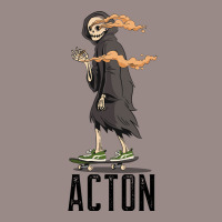 Limited Edition Acton Los Angeles California, Skeleton On A Skateboard Vintage T-shirt | Artistshot