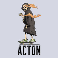 Limited Edition Acton Los Angeles California, Skeleton On A Skateboard Fleece Short | Artistshot