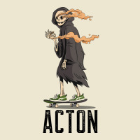 Limited Edition Acton Los Angeles California, Skeleton On A Skateboard Cropped Hoodie | Artistshot