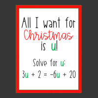 Holiday Math Teacher All I Want For Christmas Is U Equation Long Sleev Toddler Hoodie | Artistshot