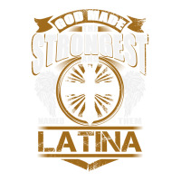 Latina Name T   God Found Strongest And Named Them Latina Gift Love Hi V-neck Tee | Artistshot