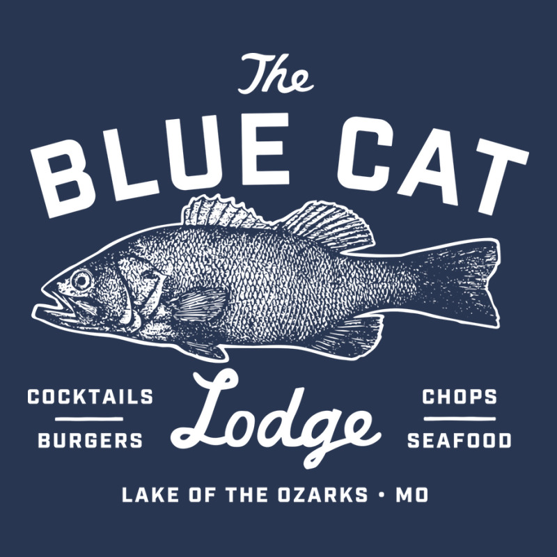 Ozark Blue Cat Lodge Missouri Gift Men Denim Jacket | Artistshot