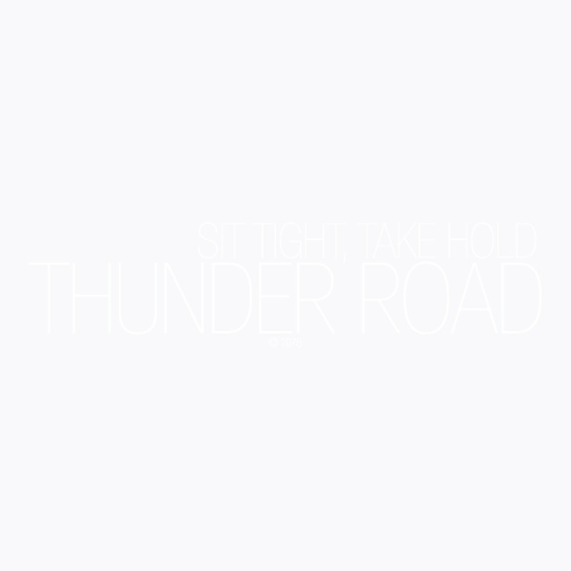 Thunder Road   Summer T-Shirt by itarefsidc | Artistshot