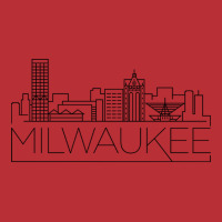 Milwaukee City Minimal 80s Aesthetic T-shirt | Artistshot