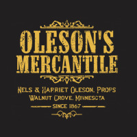 Olesons Mercantile From Little House On The Prairie T-shirt | Artistshot