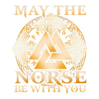 Trending May The Norse Be With You Nordic Mythology Warrior Sticker | Artistshot