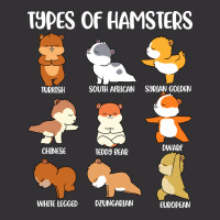 Types Of Hamsters Funny Hamster Music Girl Vintage Hoodie And Short Set | Artistshot