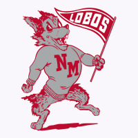 Vintage Looking Unm Lobos Yellow Red Tank Top | Artistshot