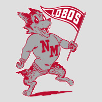 Vintage Looking Unm Lobos Yellow Red V-neck Tee | Artistshot