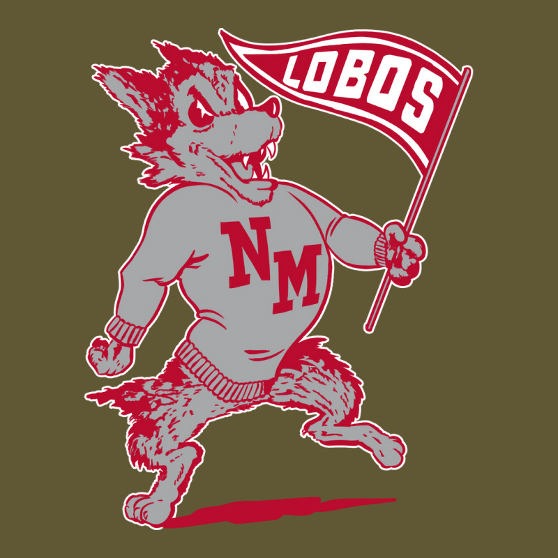 Vintage Looking Unm Lobos Yellow Red Vintage Short | Artistshot