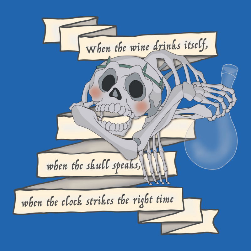 The Last Unicorn Skull Riddle Hipster Pocket T-Shirt by ceceliodalisc | Artistshot