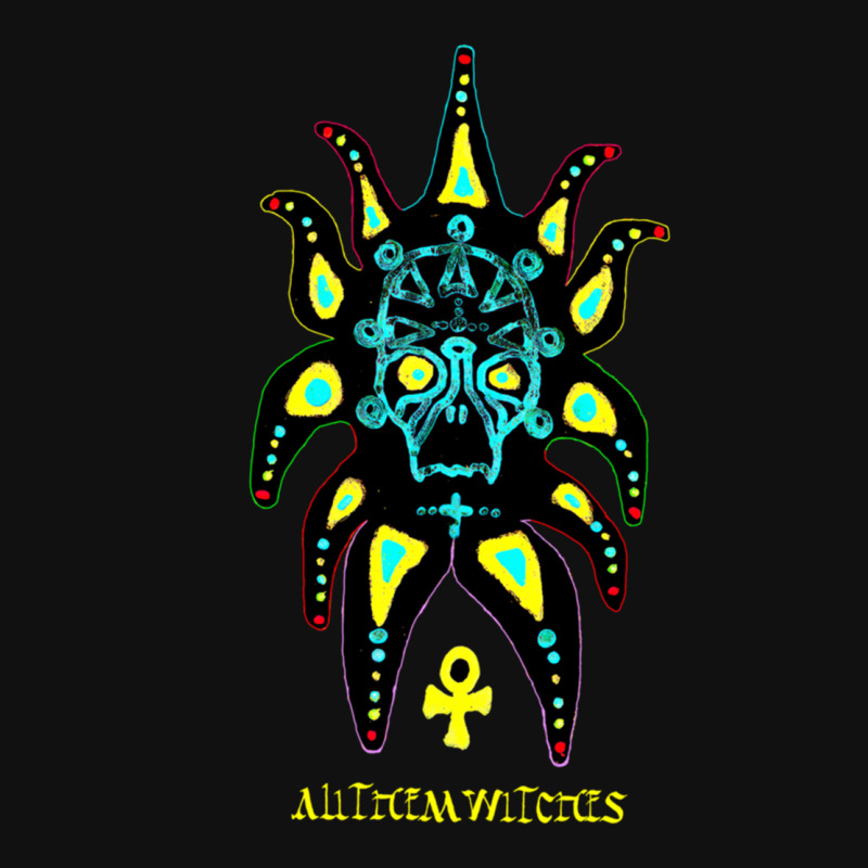 Toutes Les Sorcières Atw Crâne Coloré Tri Blend Graphic T-shirt | Artistshot