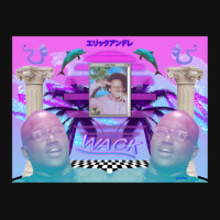 Funny Man Eric Andre Show Vaporwave Alternate Graphic T-shirt | Artistshot