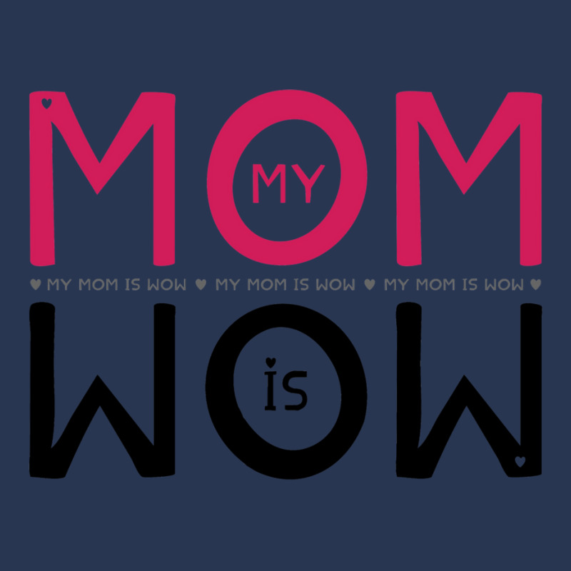 My Mom Is Wow Baby Aesthetic Men Denim Jacket | Artistshot