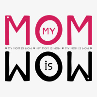 My Mom Is Wow Baby Aesthetic Champion Hoodie | Artistshot