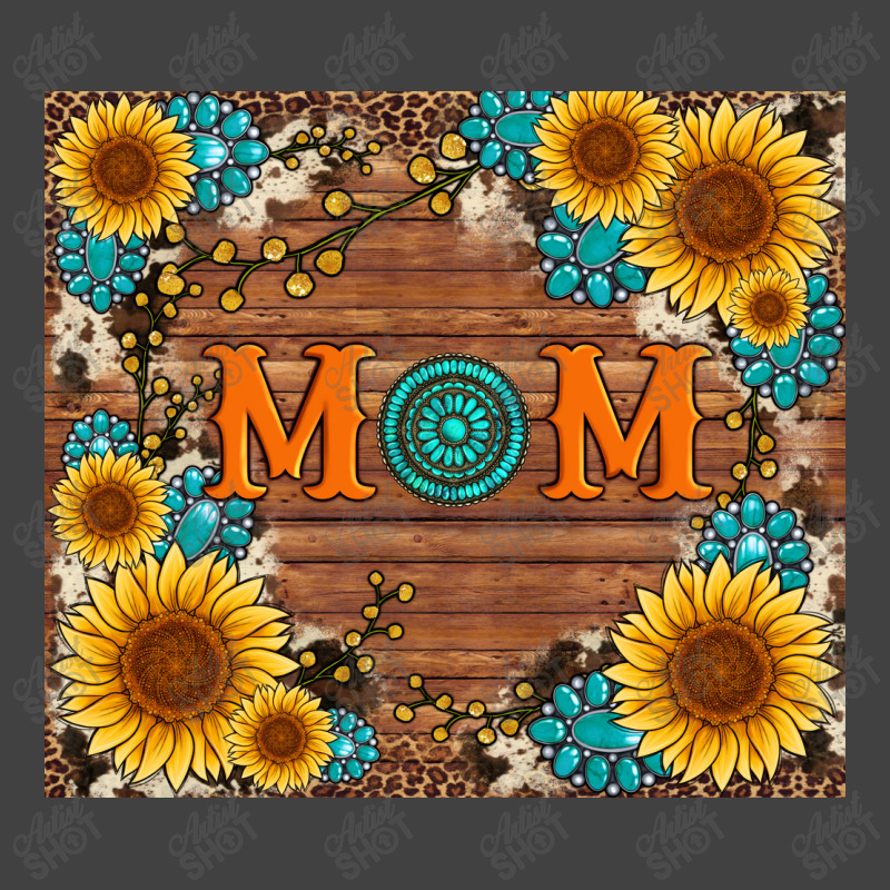 Sunflower Gemstone And Mom With Cowhide Vintage T-shirt | Artistshot