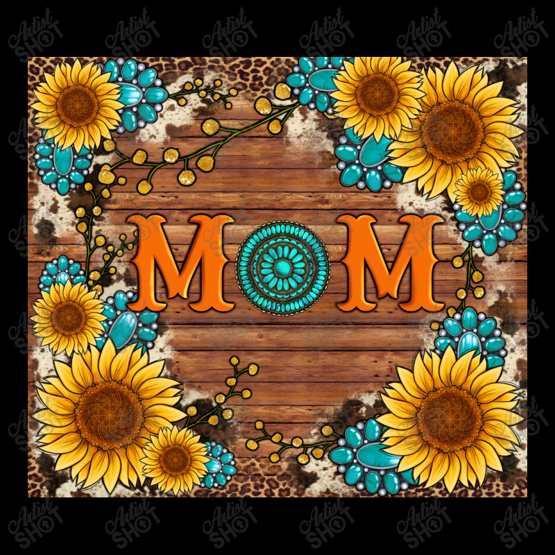 Sunflower Gemstone And Mom With Cowhide Fleece Short | Artistshot