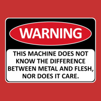 Warning This Machine Does Not Know The Difference Between Metal And Fl V-neck Tee | Artistshot