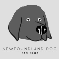 Newfoundland Dog Fan Club Baby Aesthetic V-neck Tee | Artistshot