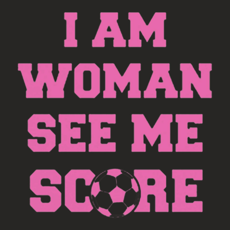 I Am Woman See Me Score Ladies Fitted T-Shirt by CHRISTIANKSON | Artistshot