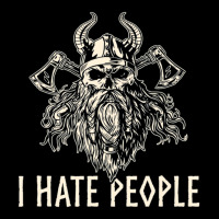 Hot Trend Mens I Hate People Norse Mythology Viking Adjustable Cap | Artistshot