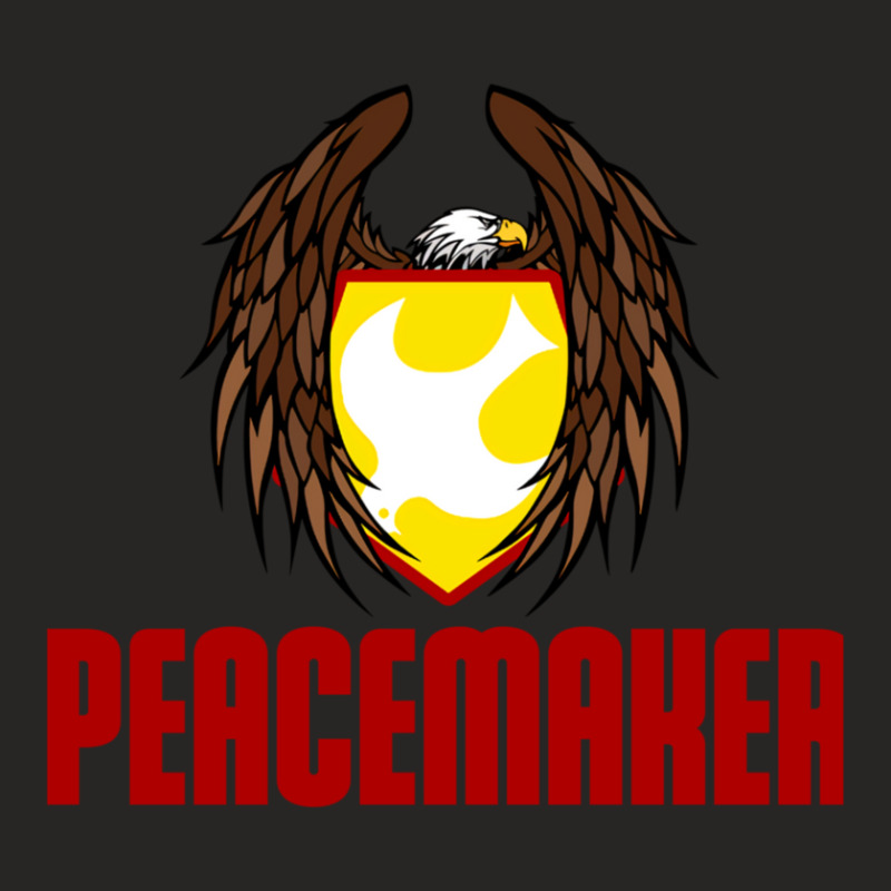 Superhero Peacemaker Eagly Logodesign For Men & Women Ladies Fitted T-shirt | Artistshot