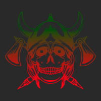 Multicolored Scandinavian Viking Skull In Helmet With  Crossed Axes Mo Printed Hat | Artistshot