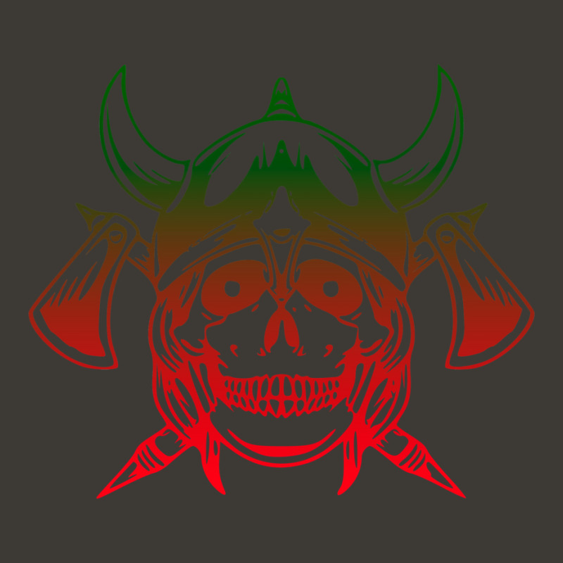 Multicolored Scandinavian Viking Skull In Helmet With  Crossed Axes Mo Bucket Hat | Artistshot