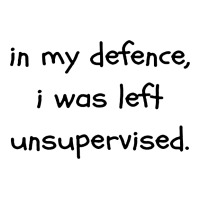 In My Defense Quotes Zipper Hoodie | Artistshot