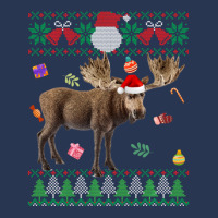 Limited Edition Ugly Sweater Christmas Animals Santa Moose Lover Ladies Denim Jacket | Artistshot