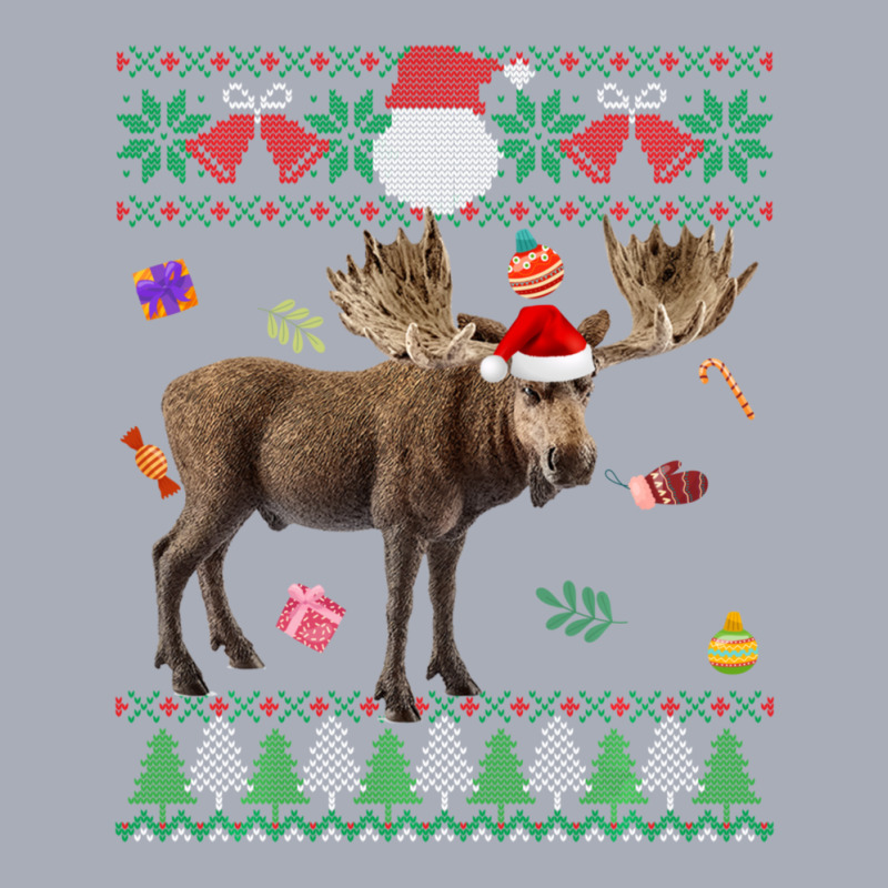 Limited Edition Ugly Sweater Christmas Animals Santa Moose Lover Tank Dress by Crews Micki | Artistshot