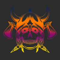 Multicolored Scandinavian Viking Skull In Helmet With Crossed Axes Mod Exclusive T-shirt | Artistshot