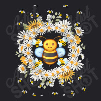 Bee And Flowers Youth Tee | Artistshot