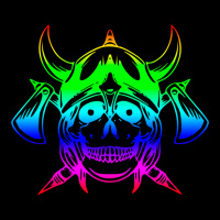 Multicolored Scandinavian Viking Skull In Helmet With Crossed Axes Mod Fleece Short | Artistshot