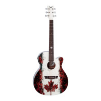 Canada Guitara Gift Zipper Hoodie | Artistshot