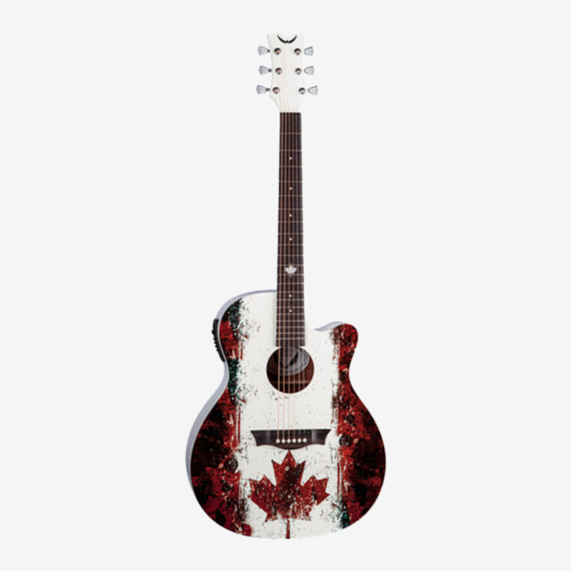 Canada Guitara Ladies Polo Shirt by aikhangawade | Artistshot