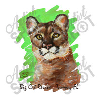 Acrylic Reise Cougar Painted Premium Tee Shirt Sticker | Artistshot