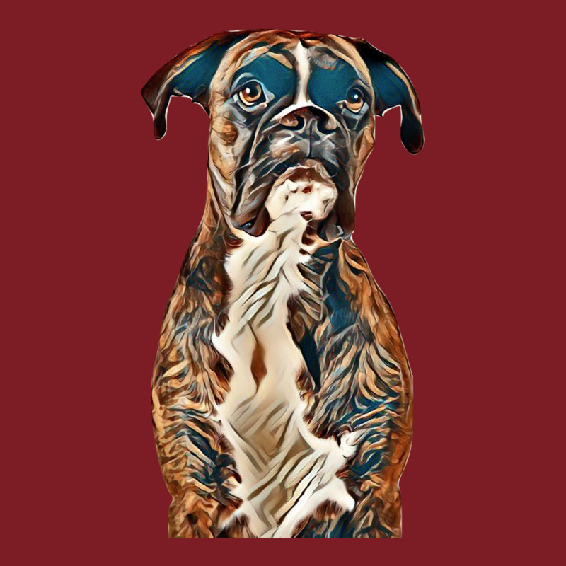 A Beautiful Boxer On White Background Flannel Shirt | Artistshot