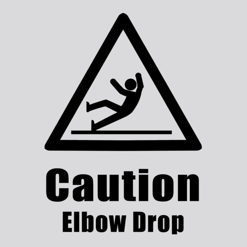 Caution Elbow Drop Women's Triblend Scoop T-shirt by aikhangawade | Artistshot