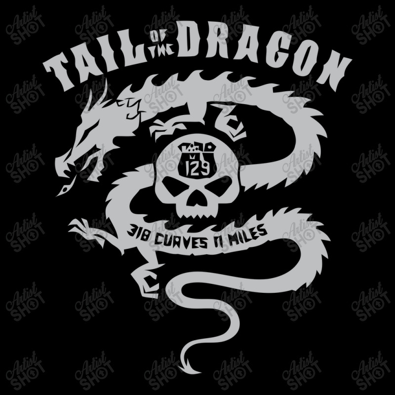 Tail Of The Dragon V-neck Tee | Artistshot