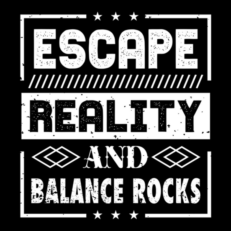 Escape Reality And Balance Rocks V-neck Tee | Artistshot