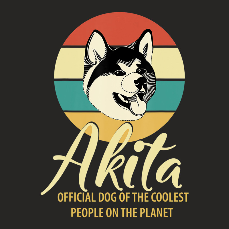 Trending Proud Akita Owner Akita Puppy Lover, Akita Birthday G Ladies Fitted T-Shirt by hongquangd | Artistshot