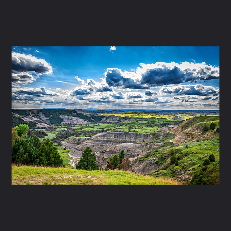 Hot Trend North Dakota Badlands-fuqrj Youth Tee by Ledford Leslie | Artistshot