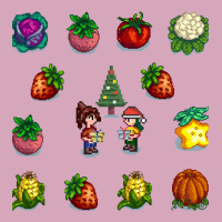 Stardew Valley Vegetables Christmas Gift Classic T-shirt | Artistshot