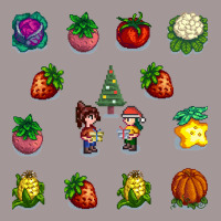 Stardew Valley Vegetables Christmas Gift Vintage Short | Artistshot