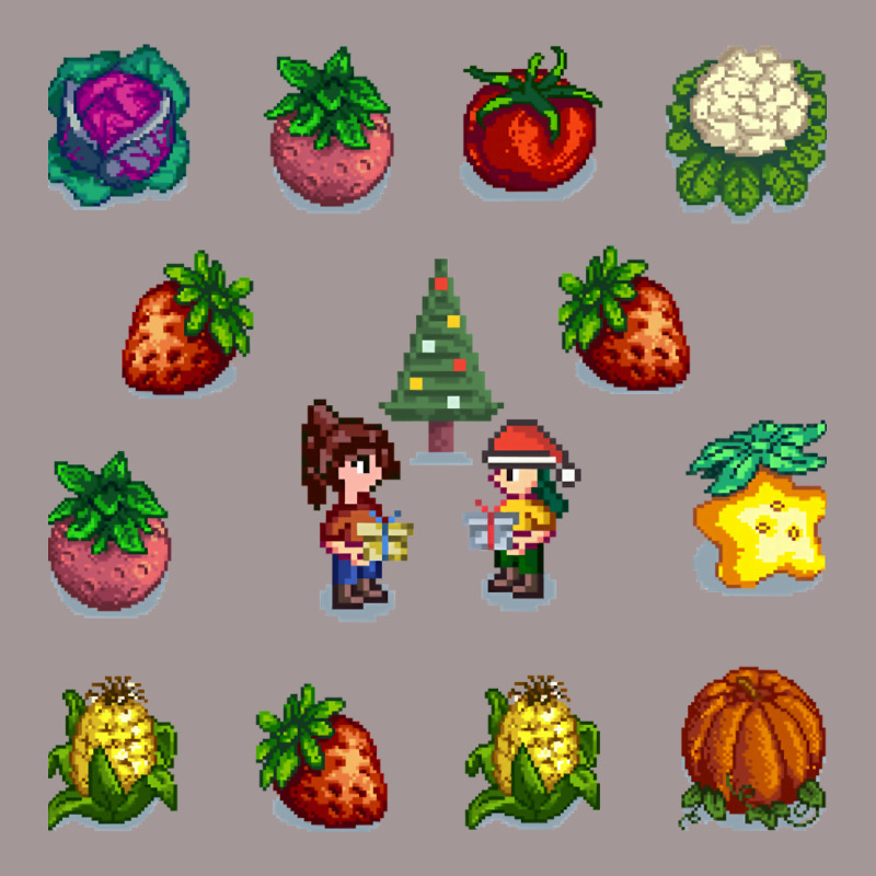 Stardew Valley Vegetables Christmas Gift Vintage Short by megannukunug | Artistshot