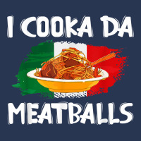 Cooka Da Meatball Funny Italian Slang Italy Food Spaghetti T Shirt Ladies Denim Jacket | Artistshot